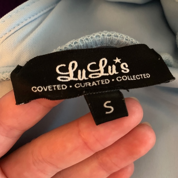 Lulu's Open Back Skater Dress - Picture 5 of 5